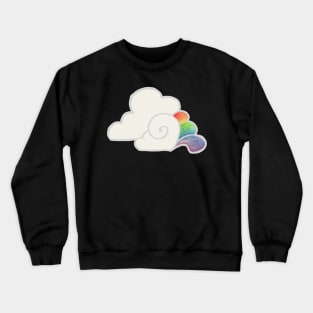 Sassy Rainbow Cloud Crewneck Sweatshirt